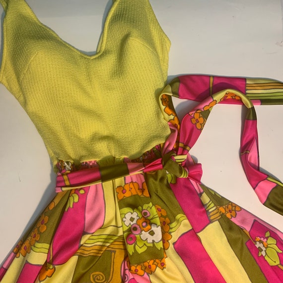 Vintage 1970’s Cole Of California Flower Power Ps… - image 7