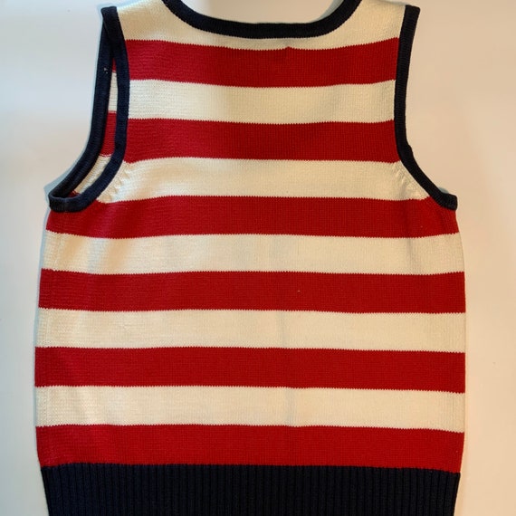 Vintage 1990’s Tommy Hilfiger Flag 4th Of July Sl… - image 6