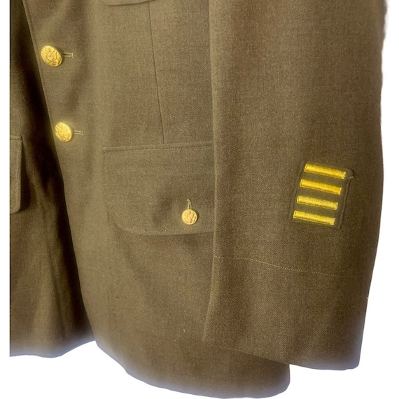 Rare! Vintage 1930’s US Army Air Corps Green Unif… - image 8