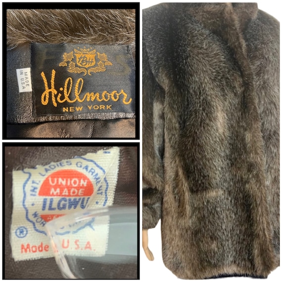 80s USA製 Hillmoor NEW YORK フェイクファーコート Hillmoor New York Faux Fur Jacket Large | eBay