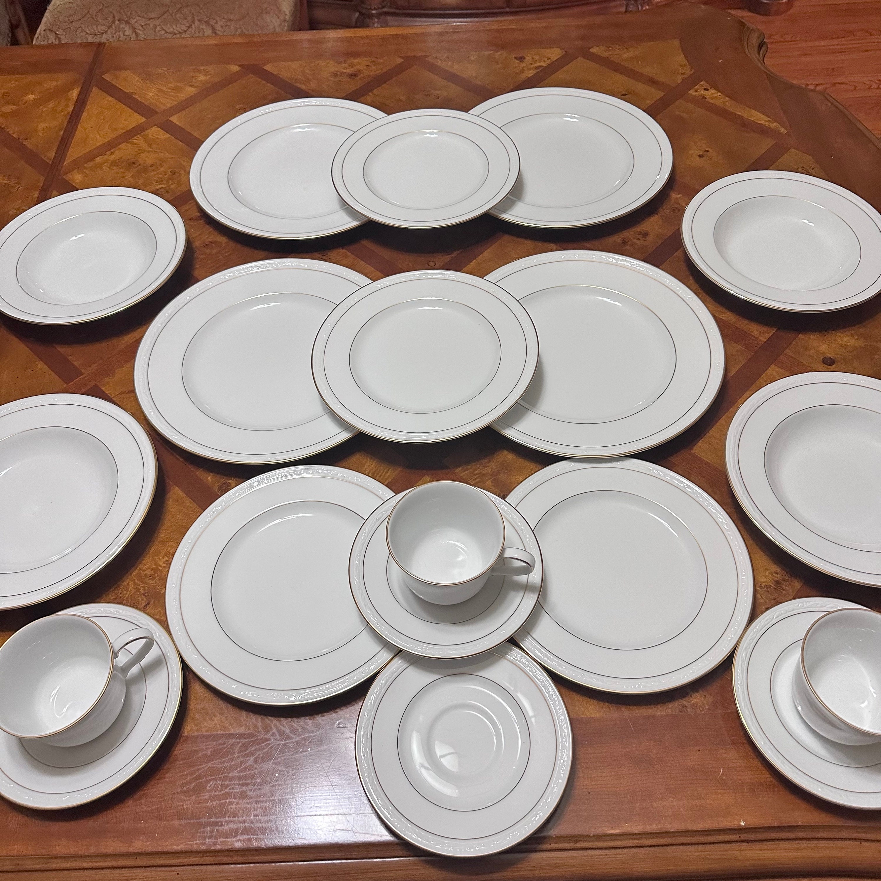 Vintage Discontinued Noritake Whitescapes Lockleigh #4061