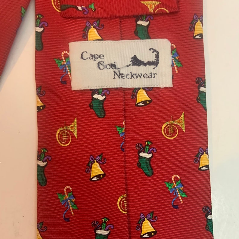 Vintage Christmas Ties John Ashford Cape Coti Neckwear