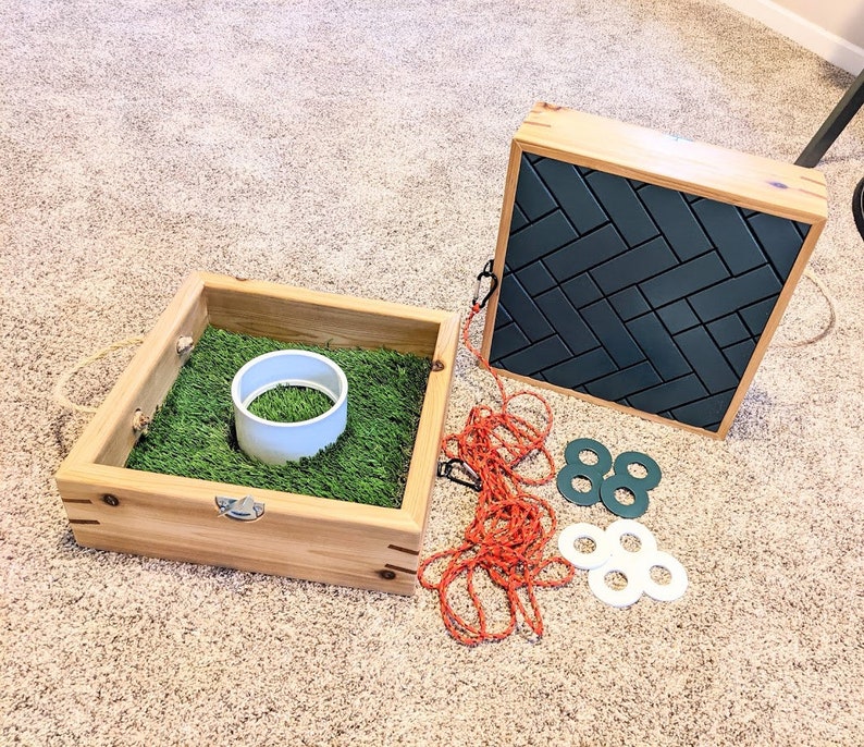 Washer Toss Game Set Etsy