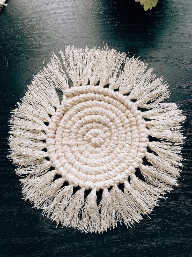 Macrame Coasters