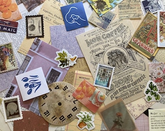 Può includere: Un collage di carta ephemera vintage con varie immagini e testo. Il collage include immagini di animali, piante e un orologio. Il testo include le parole "Lion Coffee", "Animals" e "Major".
