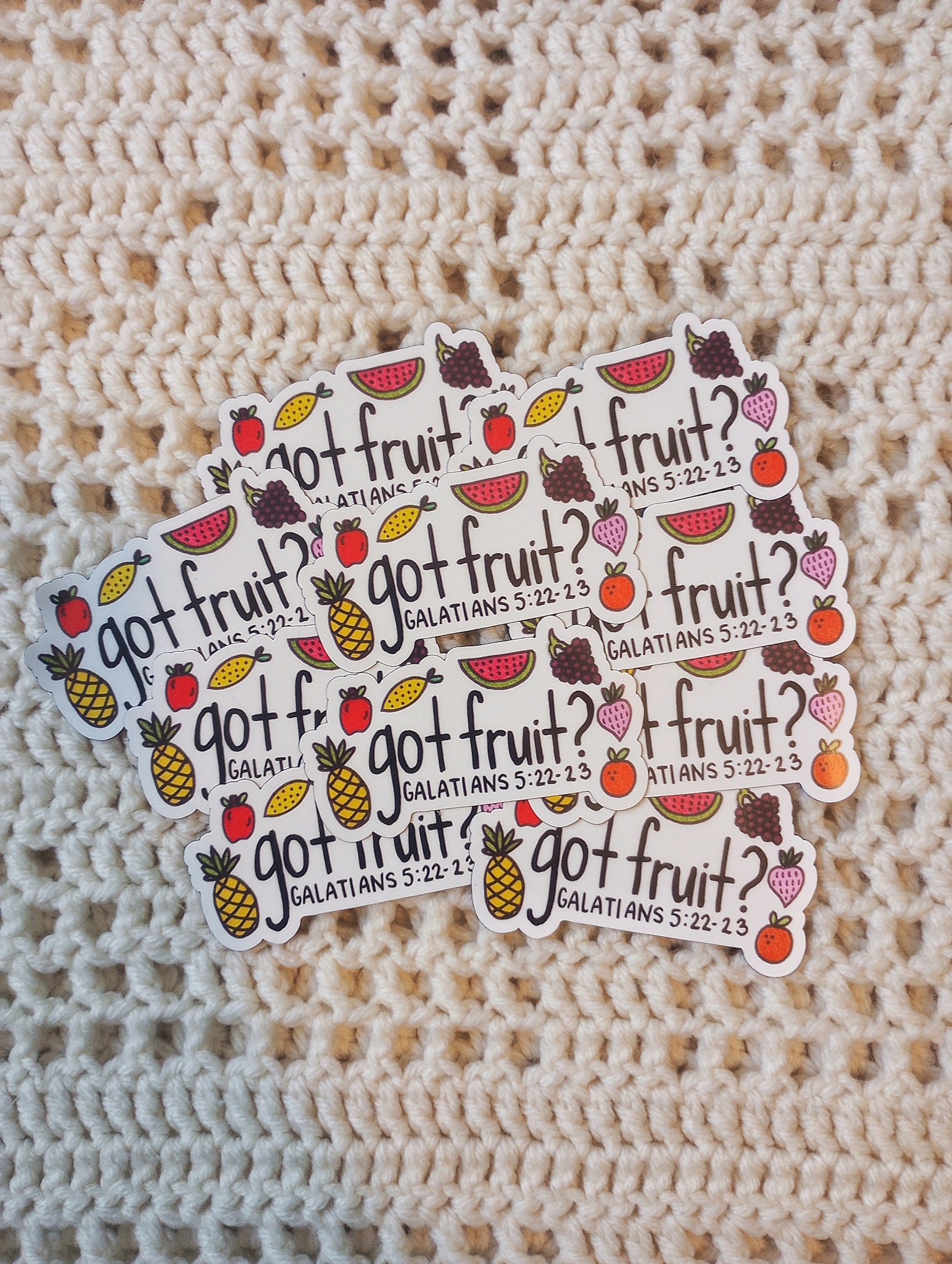 Got Fruit Fruits of the Spirit Magnet, Christian Encouraging Magnet ...