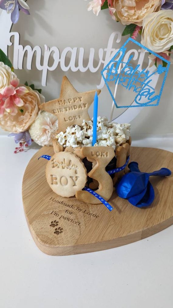 Personalised dog cheap birthday cake