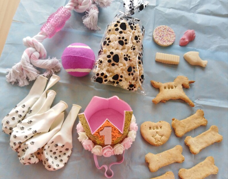 Dog birthday hamper Dog birthday Dog gift Gift for dogs Etsy