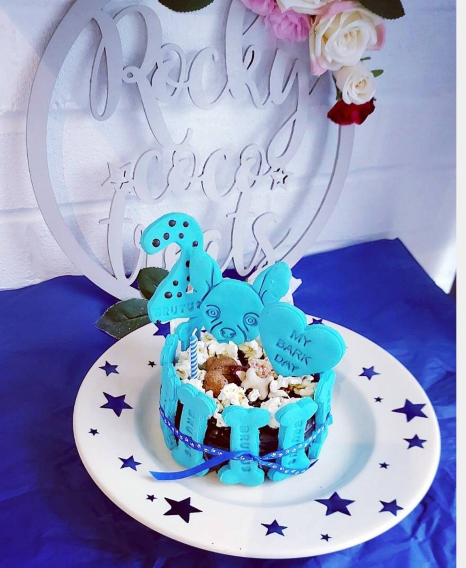 Dog birthday cake natural dog cake personalised dog cake Etsy