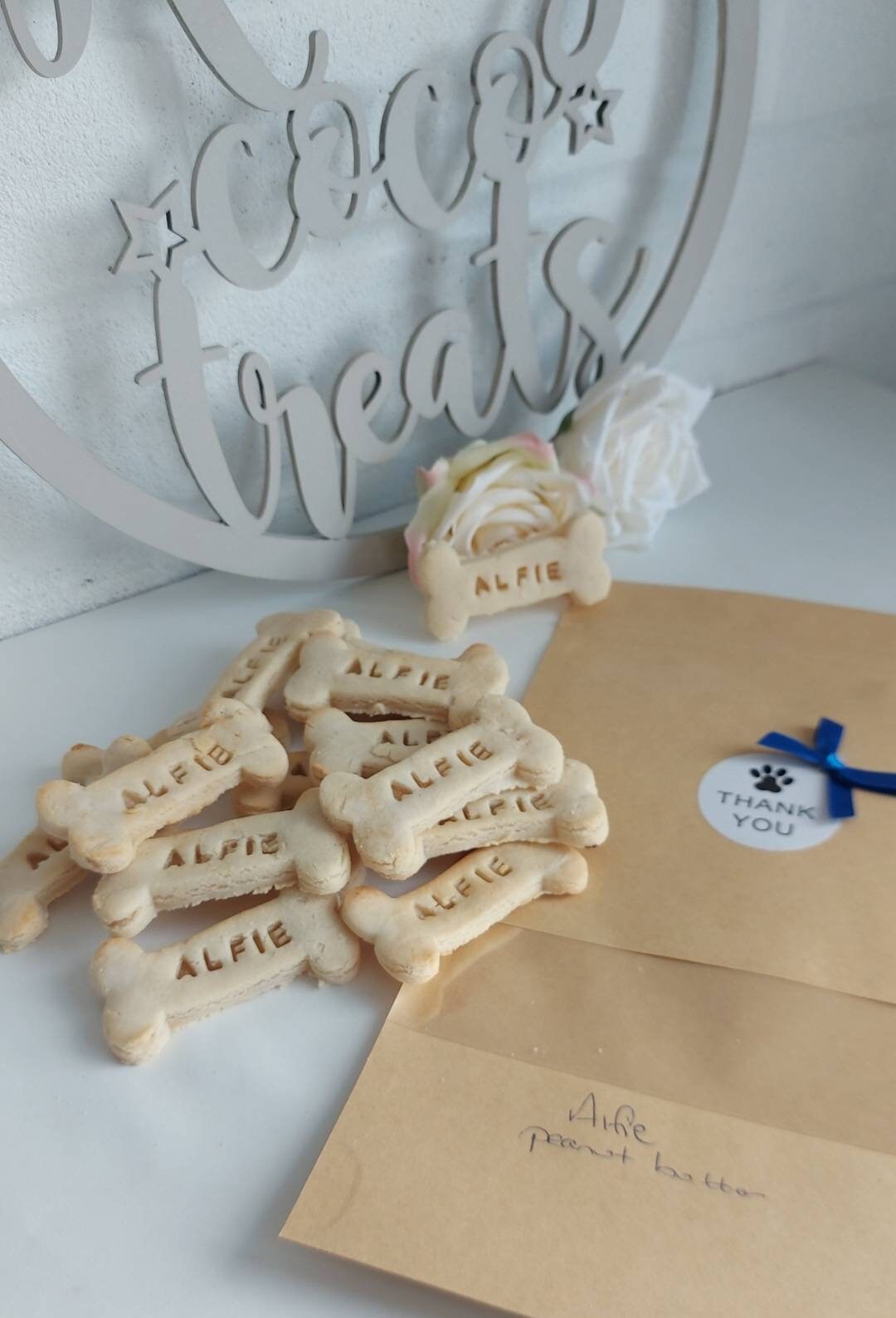 personalised dog biscuits