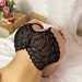 Black crotchless panties | Lace open boyshorts | Open back panty 