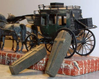 Ataúdes del Viejo Oeste, escala HO 1/87, paquete de 6