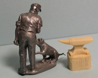 Blacksmith Anvil cast in O scale 1/48