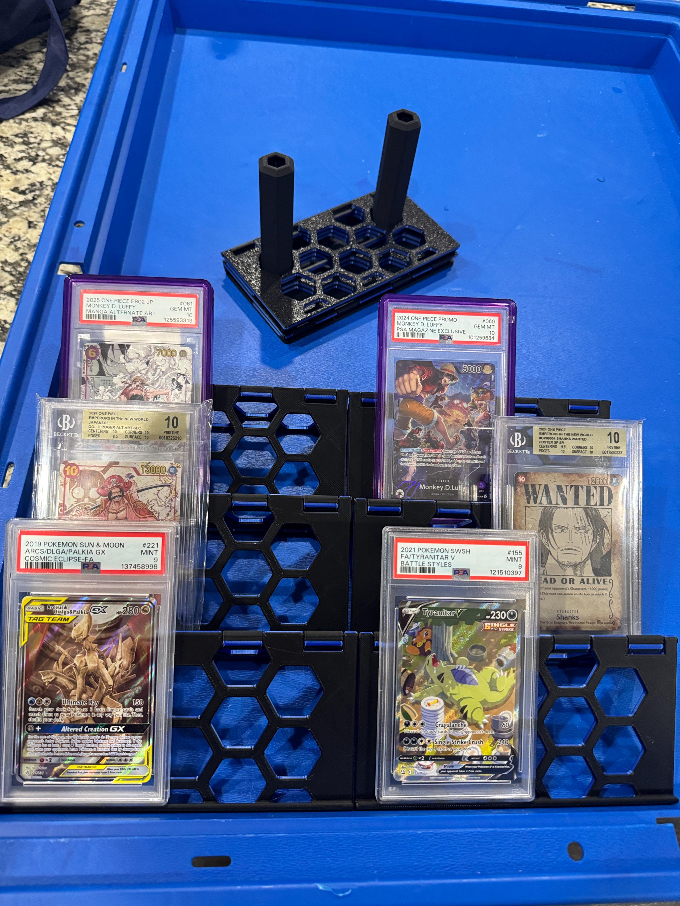 Card Risers Alternative Card Risers for Display Cases - TCG Trading Card Holders Angled ...