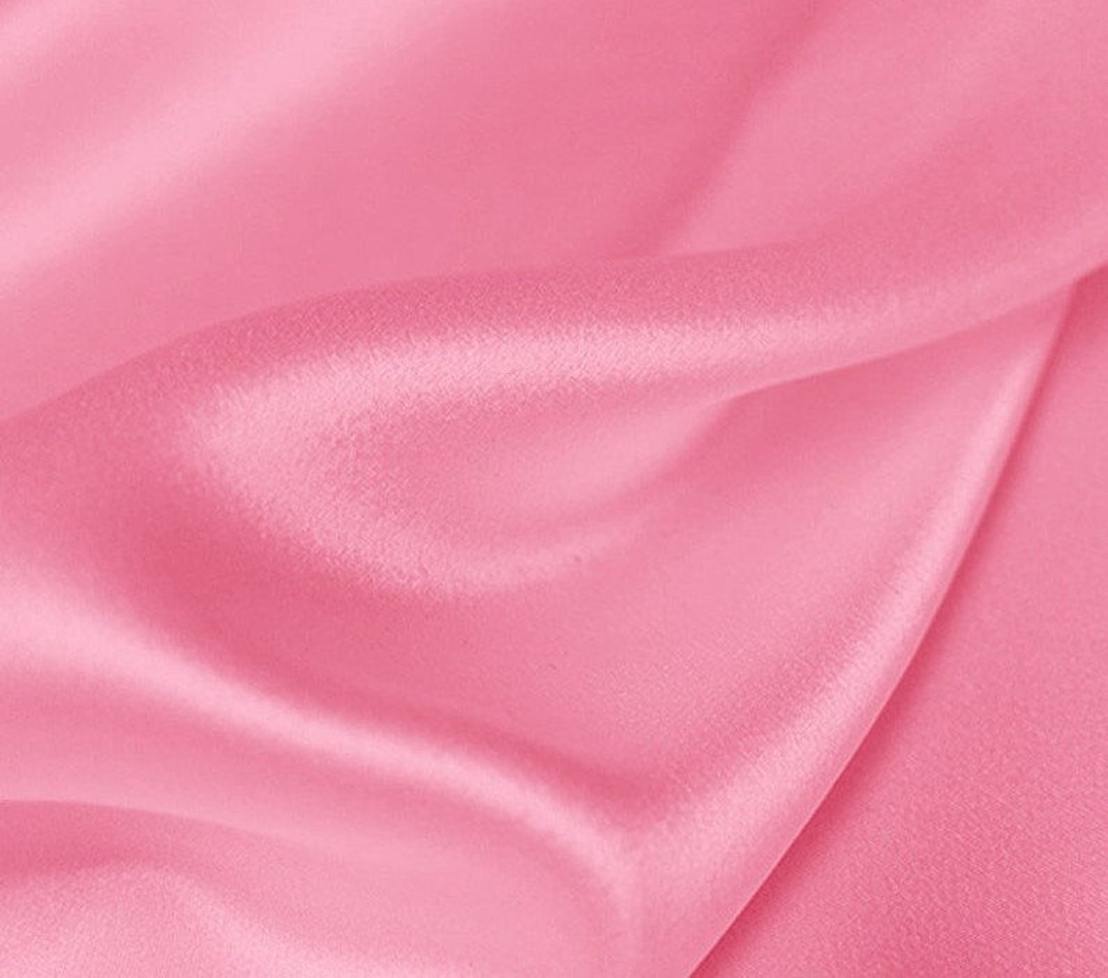 Pink Mulberry Silk Fabric by the Yard Pure Silk Twill Fabric Etsy