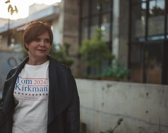 Tom Kirkman Voter Shirt Vote 2024 Funny Election Shirt US election Shirt Vote Blue Anti-Trump Shirt Election 2020 Funny Vote Shirt Your Vote