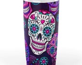 Sugar Skull Stainless Steel Tumbler