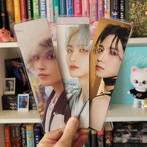 Ateez Spin Off: From the Witness Upcycled Bookmarks With Hongjoong, Seonghwa, Yunho, Yeosang, San, Mingi, Wooyoung, and Jongho