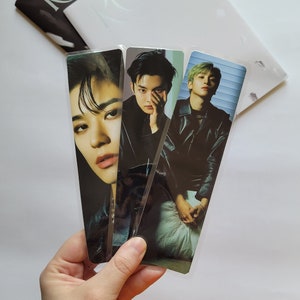 The Boyz ROAR Upcycled Bookmarks with Sangyeon, Sunwoo, Jacob, Kevin, Eric, Q, New, Juyeon, Younghoon, Haknyeon, Hyunjae