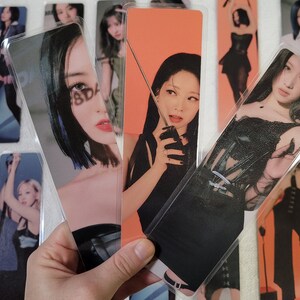 Twice Between 1&2 Upcycled Bookmarks With Nayeon, Momo, Mina, Sana, Jihyo, Chaeyoung, Jeongyeon, Dahyun, and Tzuyu