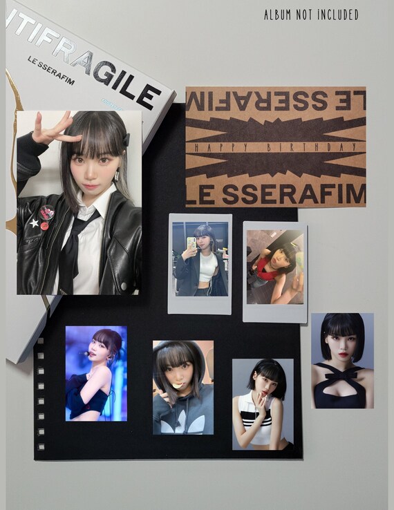 LE SSERAFIM INSTANT PHOTO CARD サクラ Le Sserafim Sakura Instant Photo Card | eBay