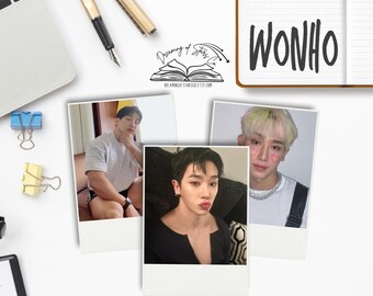 Wonho Fanmade Kpop Bias Photocards (will Use Updated Photos) - Etsy