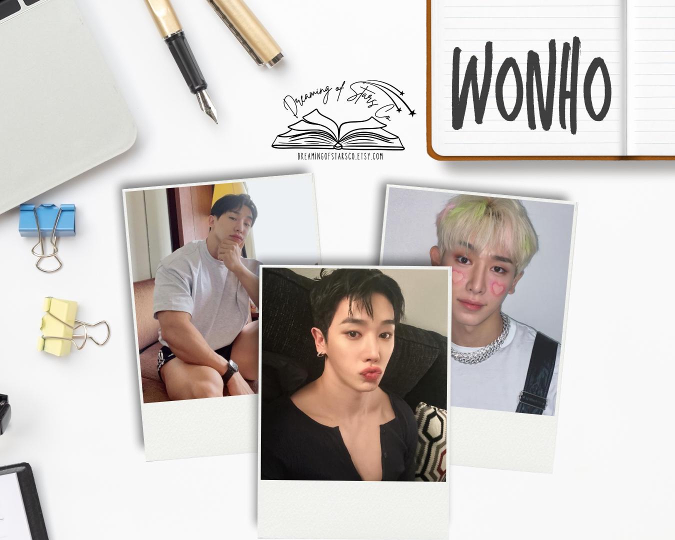 monsta x - ウォノ サノク トレカ フォトカード WONHO＃THE CONNECT monsta x サノク ポストカード ウォノ アルバム トレカ MONSTA X