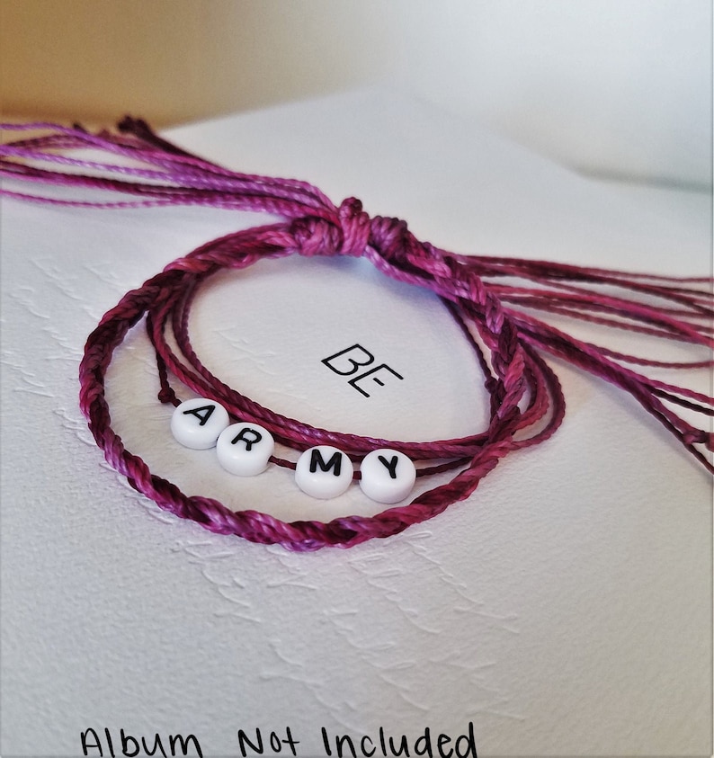 I Purple You BTS Army Bracelets