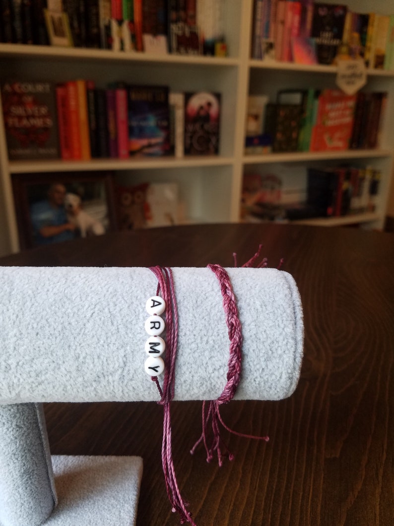I Purple You BTS Army Bracelets