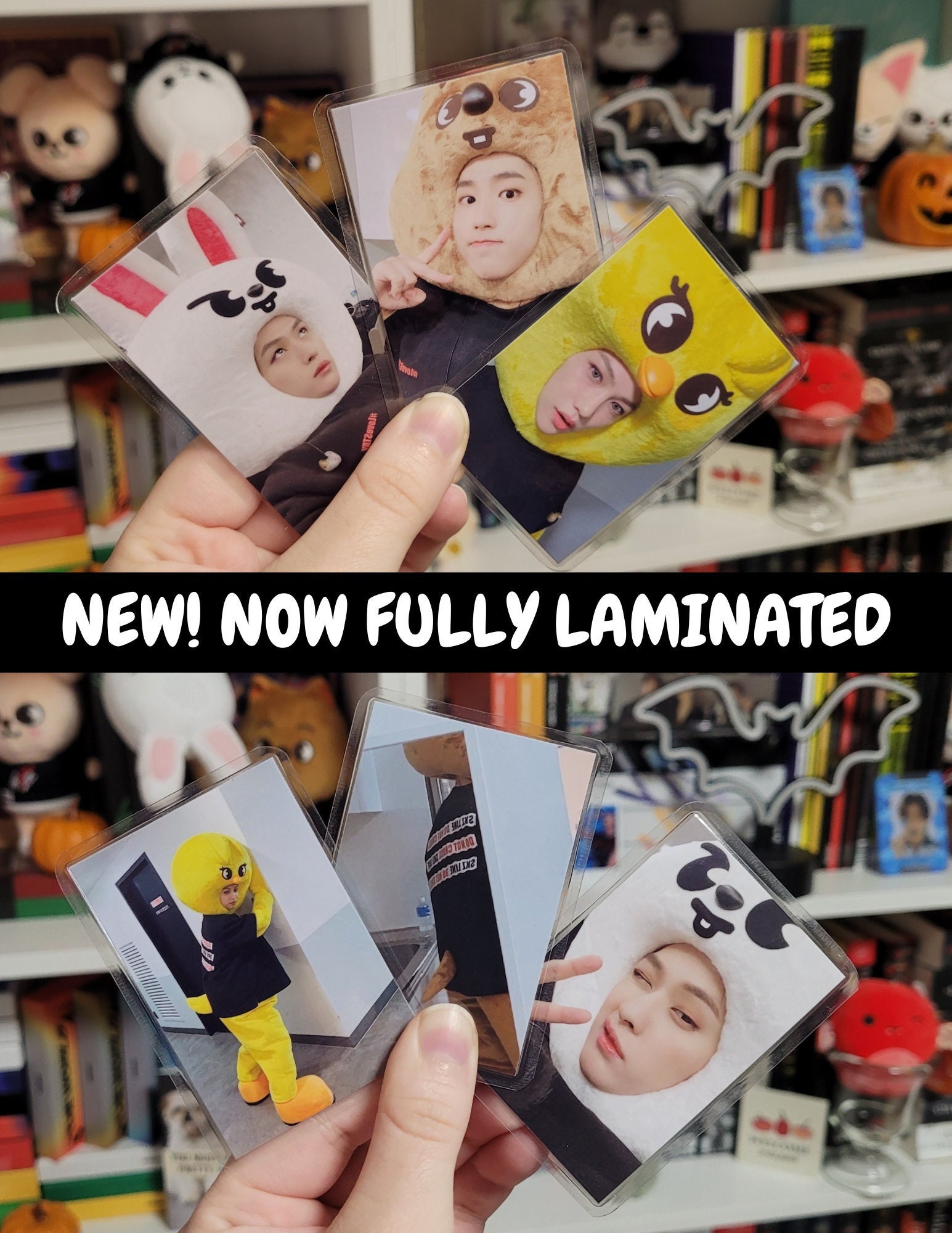 Stray Kids SKZOO Double Sided Laminated Photocards God's Menu