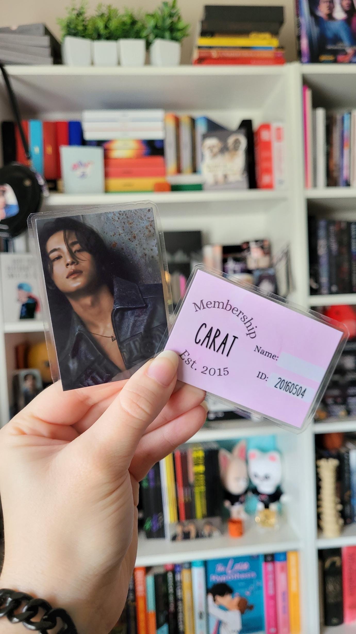 Seventeen Fan Made CARAT Membership ID Cards Laminated & Durable