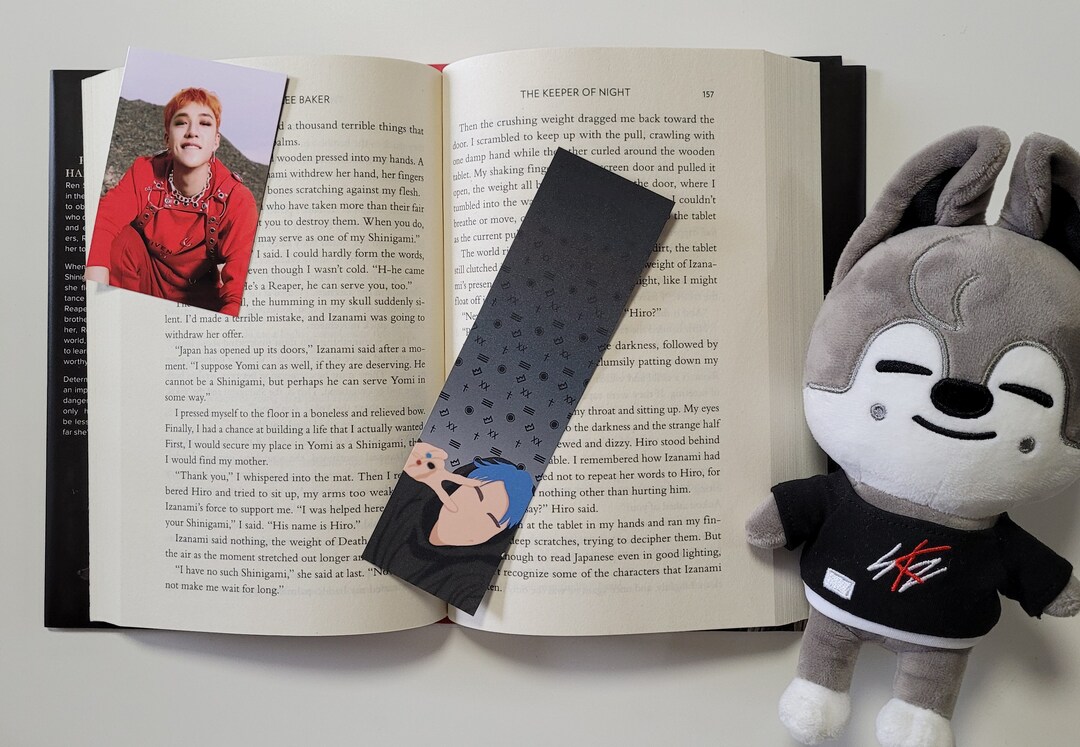 I am YOU MAGNET BOOKMARK バンチャン リノ スキズ Bang Chan Stray Kids Double Sided Laminated Bookmark - Etsy