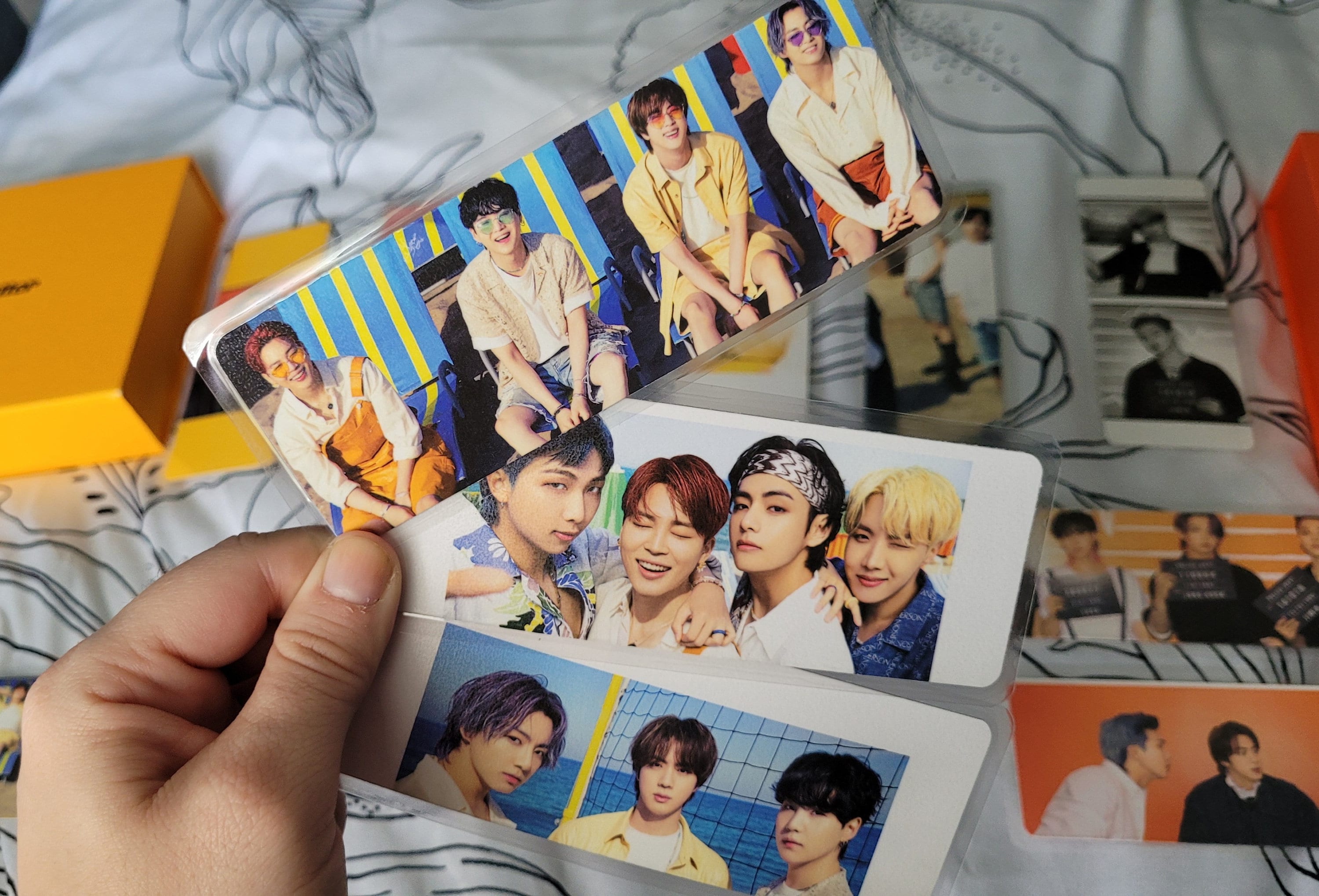 BTS Butter and Proof Upcycled Bookmarks | Units & OT7 Version Part
