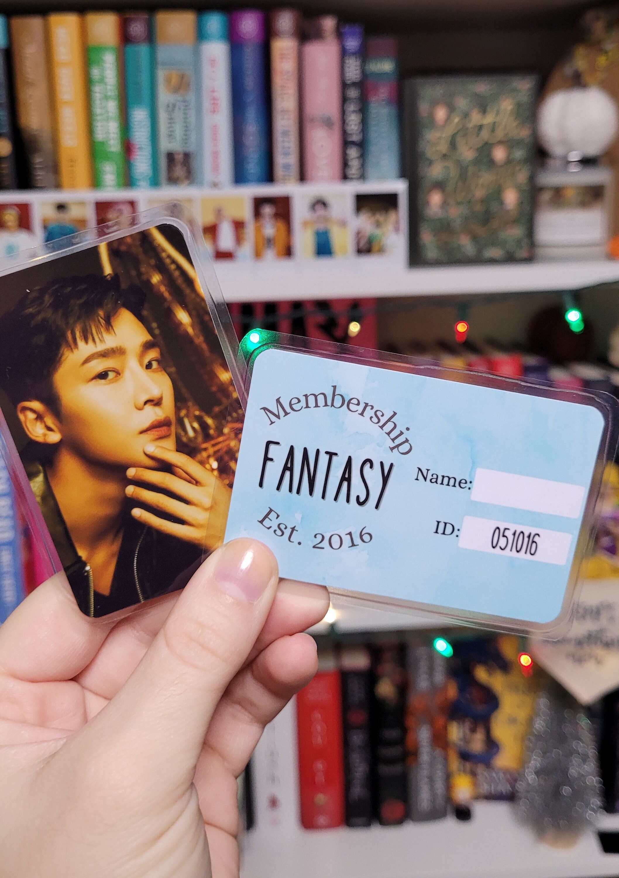 SF9 Fan Made FANTASY Membership ID Cards Laminated & Durable