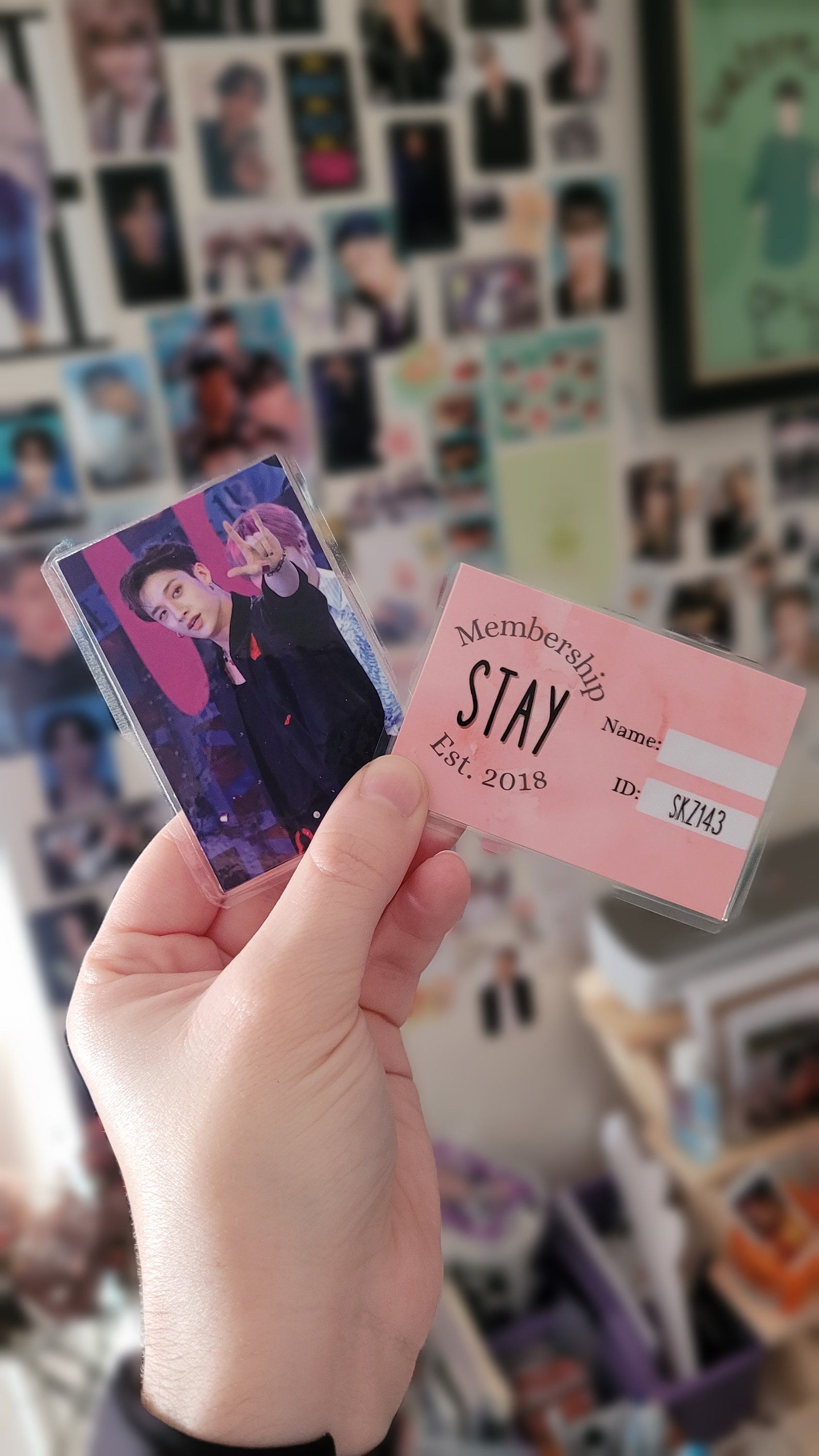 Stray Kids Fan Made STAY Membership ID Cards Laminated & Durable