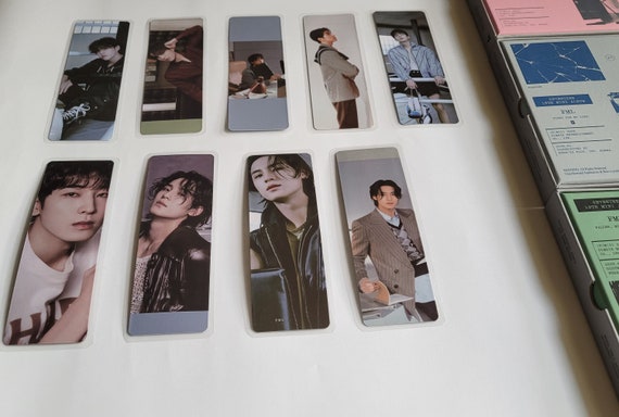速くおよび自由な Upcycled FML Seventeen Bookmarks Mingyu Wonwoo, S.coups, W/ 人文