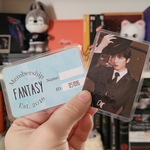 SF9 Fan Made FANTASY Membership ID Cards Laminated & Durable | Mystery Photocards With Your Bias