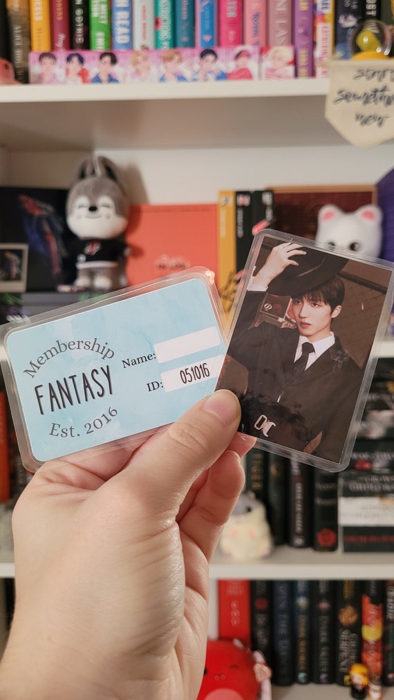 SF9 Fan Made FANTASY Membership ID Cards Laminated & Durable