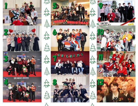 Stray Kids Holiday Photos, Kpop Holiday Photocards - Etsy