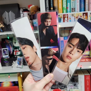 Monsta X The Dreaming Upcycled Bookmarks | Shownu, Minhyuk, Kihyun, Hyungwon, Joohoney, and IM