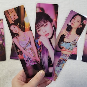 Twice Taste of Love Upcycled Bookmarks With Nayeon, Momo, Mina, Sana, Jihyo, Chaeyoung, Jeongyeon, Dahyun, and Tzuyu