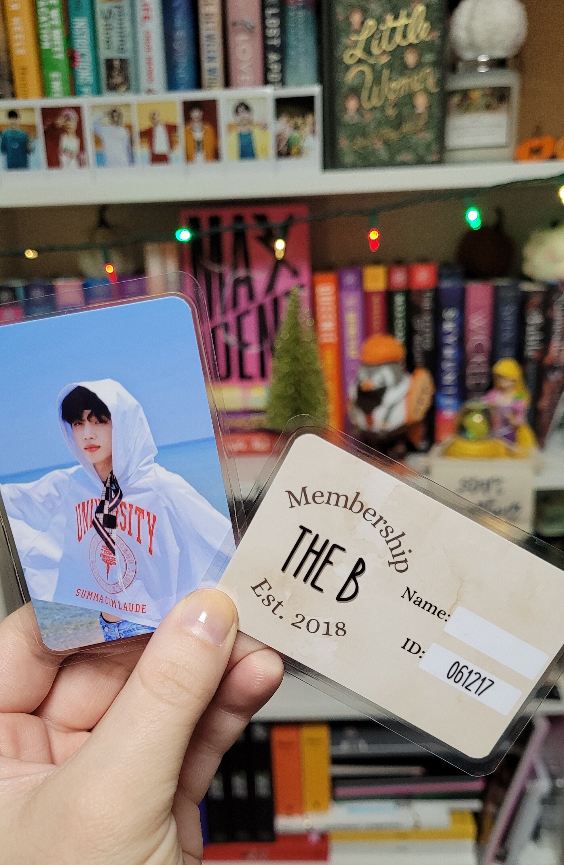 The Boyz Fan Made THE B Membership ID Cards Laminated & Durable