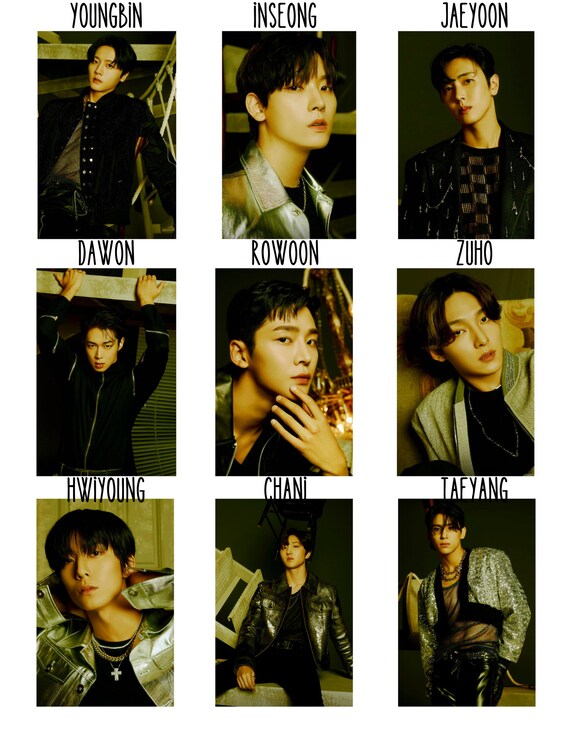 SF9 Fan Made FANTASY Membership ID Cards Laminated & Durable