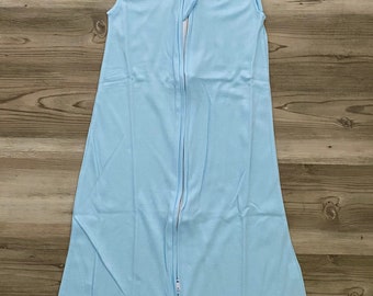 Baby Blue Sleep Sack with Monogram