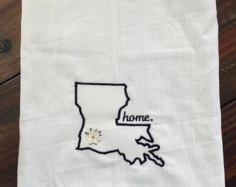 Louisiana Home Kitchen Towel