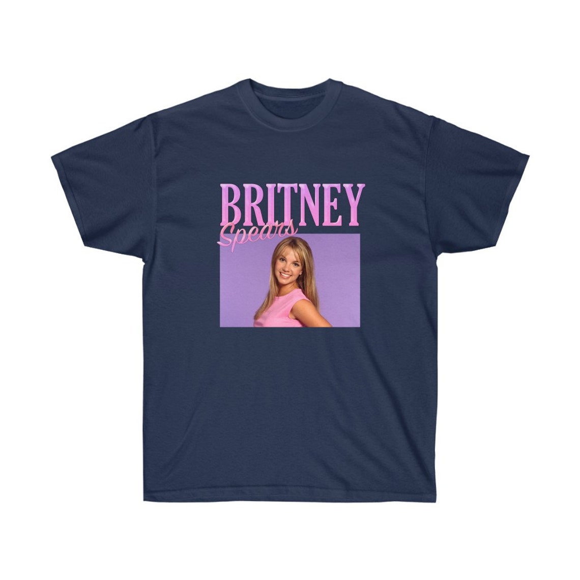 Britney Spears Retro Style 2000's T-Shirt // Unisex // | Etsy