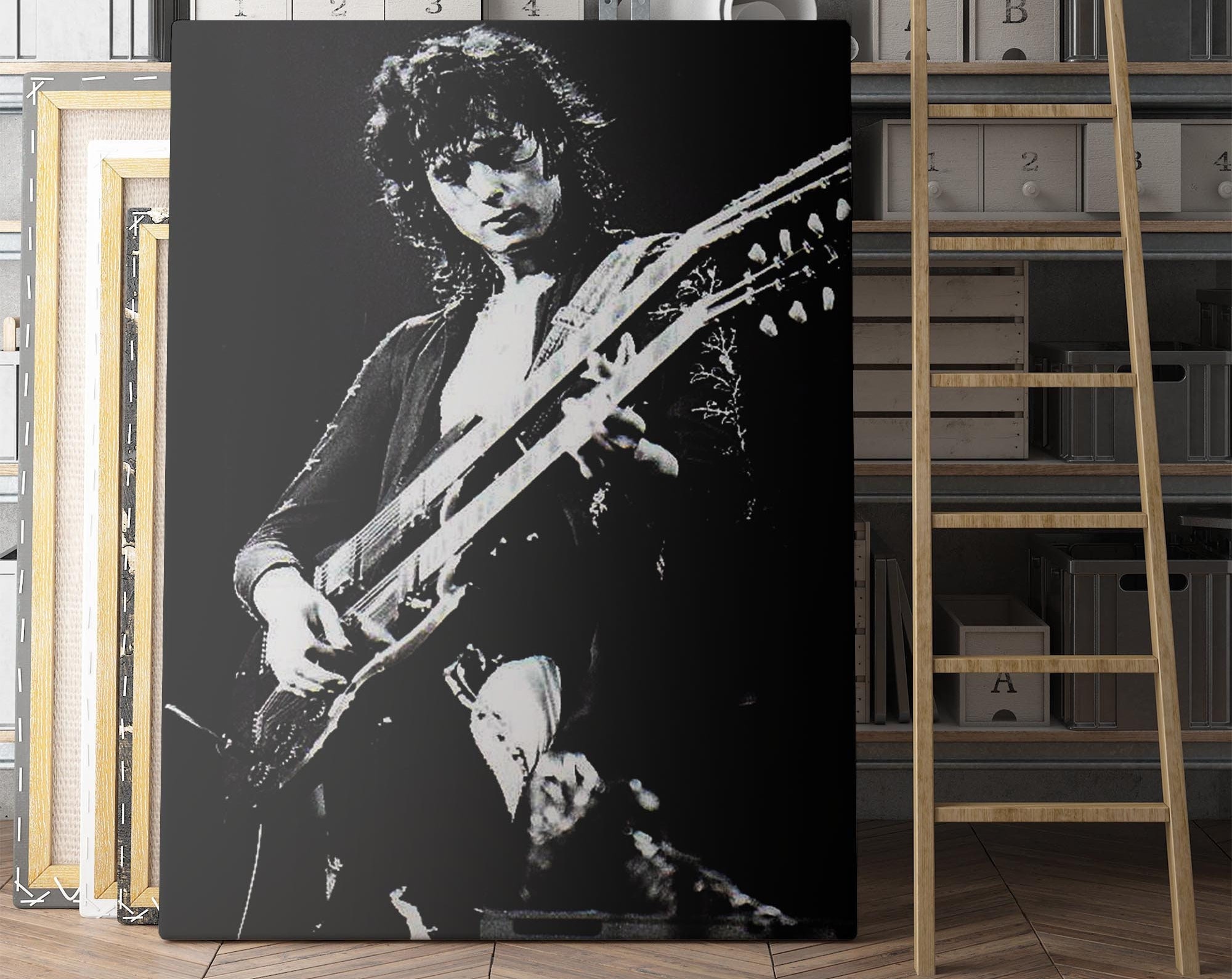 Jimmy Page, LED ZPELIN Poster