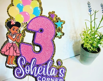 Gracie’s Corner Custom 3D Cake Topper, Gracie’s corner cake topper, custom cake topper