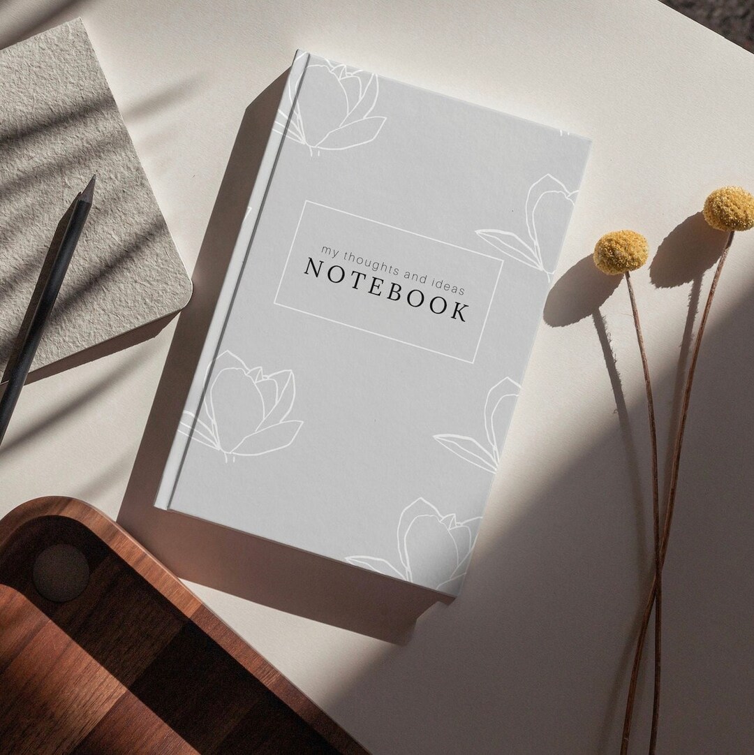 Thoughts and Ideas Notebook Career Journal Success Journal Self Care