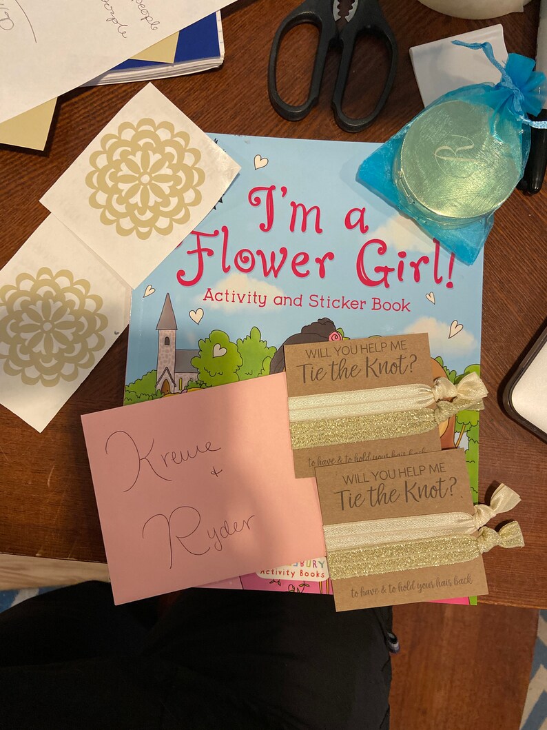 Flower girl proposal boxes Etsy